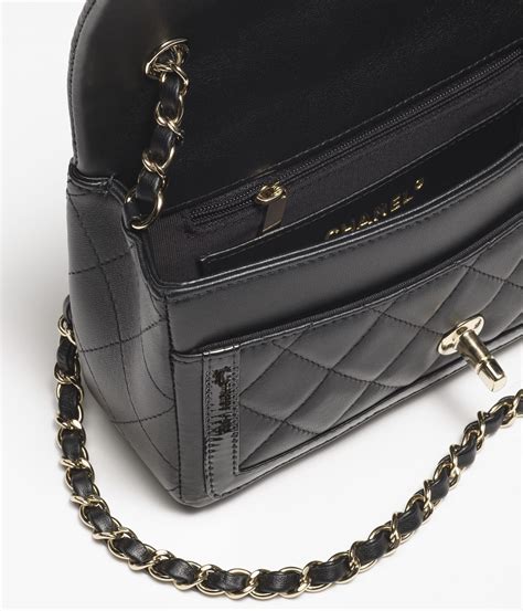 chanel patent calfskin classic flap bag|discontinued chanel flaps.